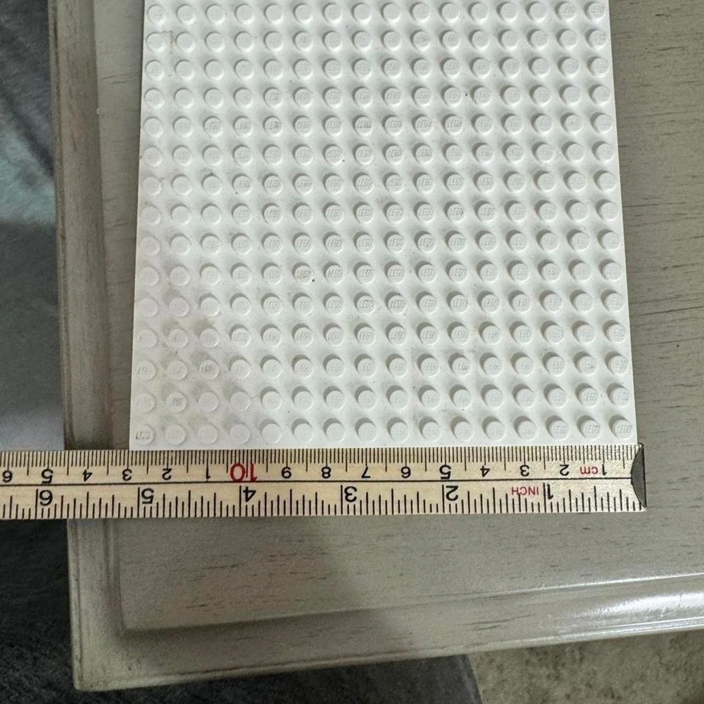 Genuine LEGO White Plate 16x16 Stud Baseplate Part 91405 5x5 Building